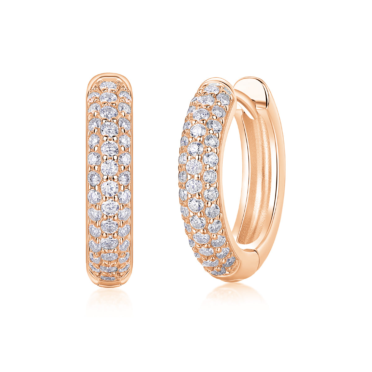 18K Gold Signature Circle Earrings