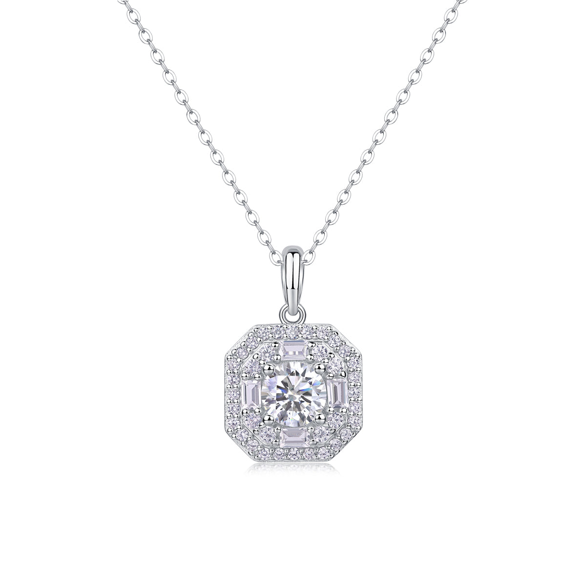 18K Gold Celeste Diamond-Cut Pendant Necklace