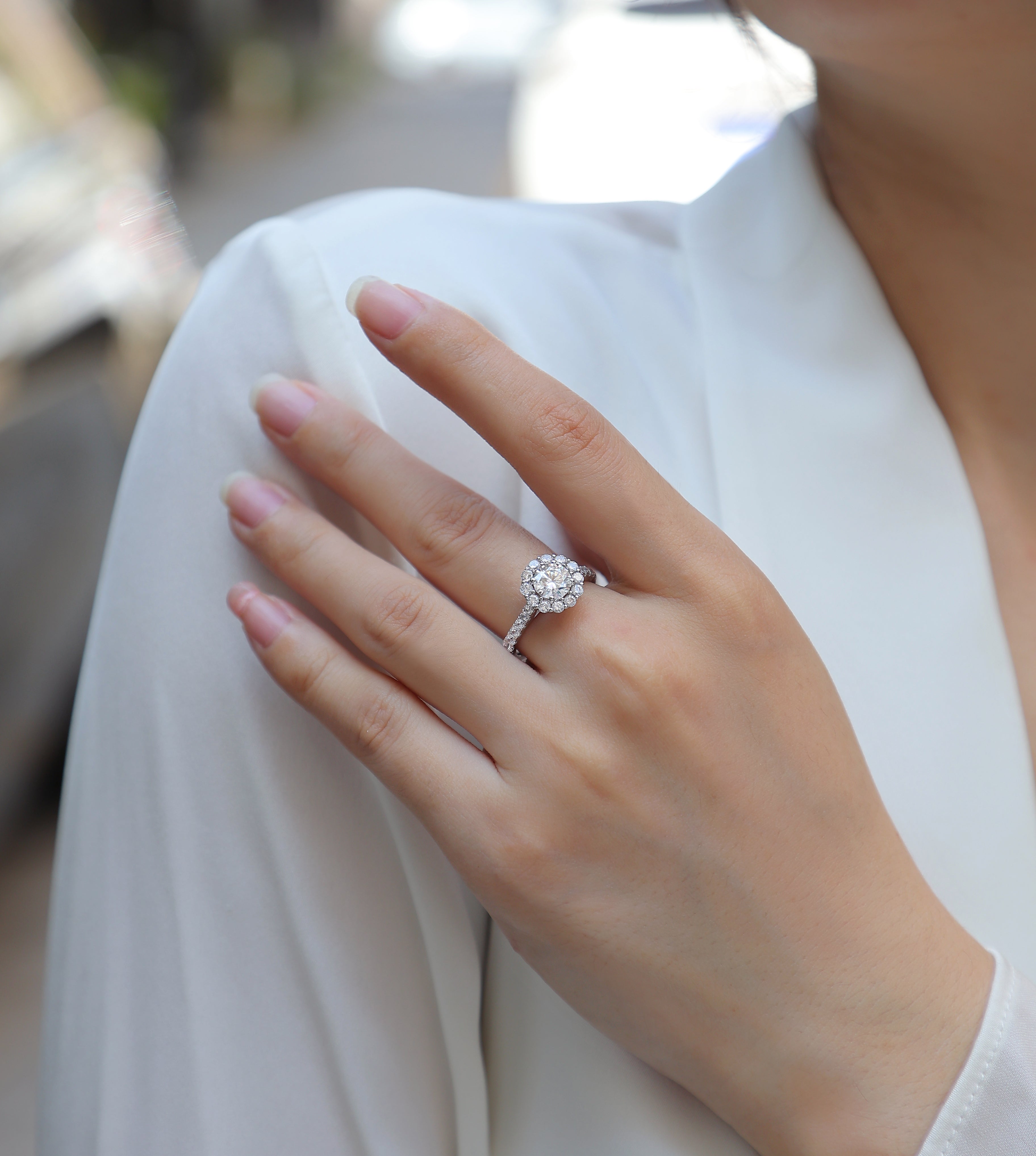 18K Gold Celestia Diamond Ring