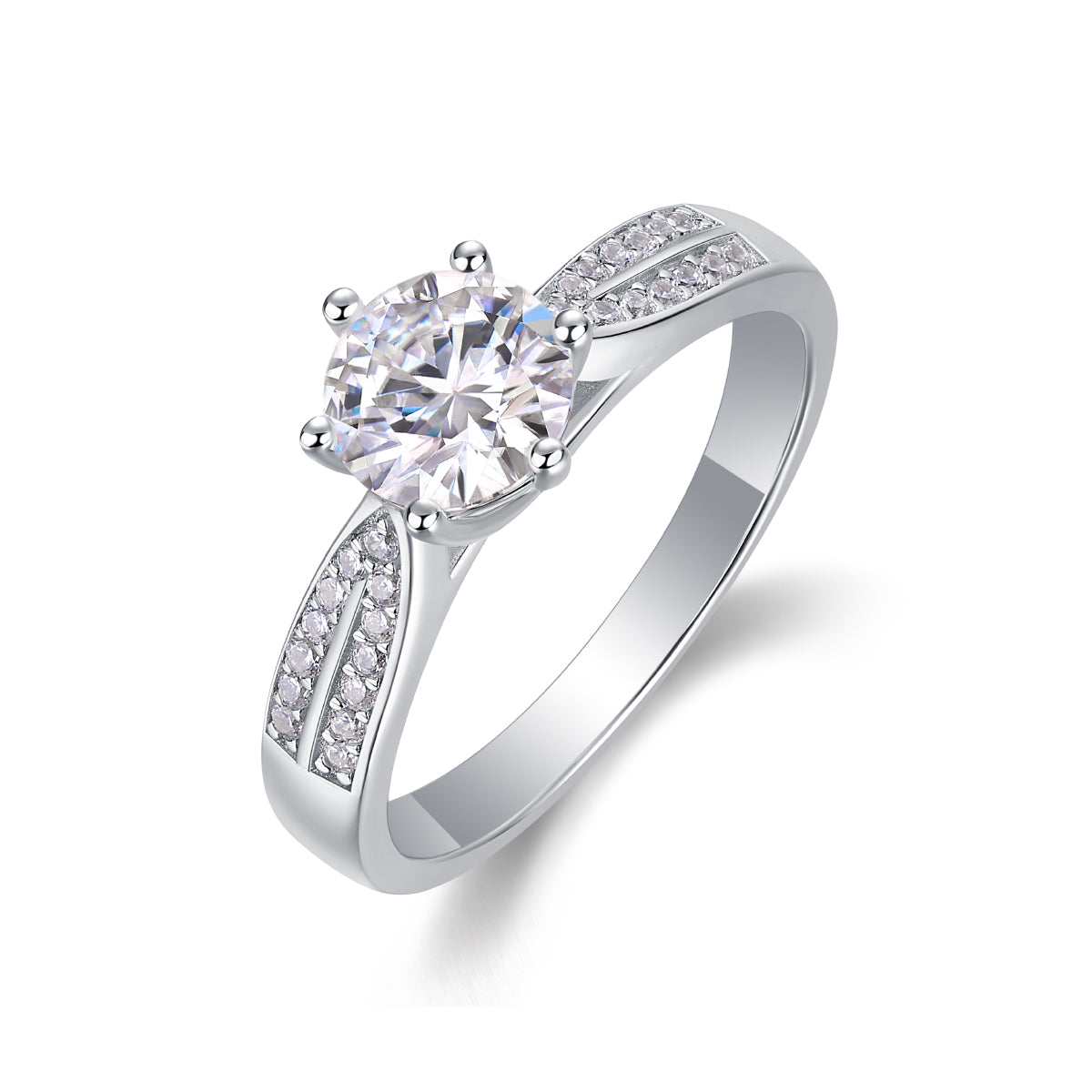 18K Gold Radiance Diamond Ring