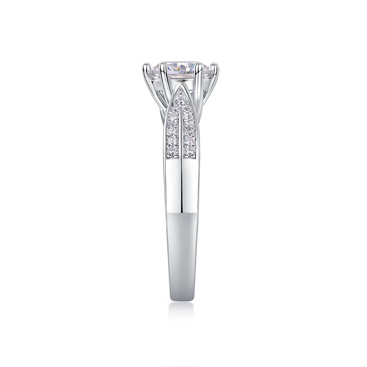 18K Gold Radiance Diamond Ring