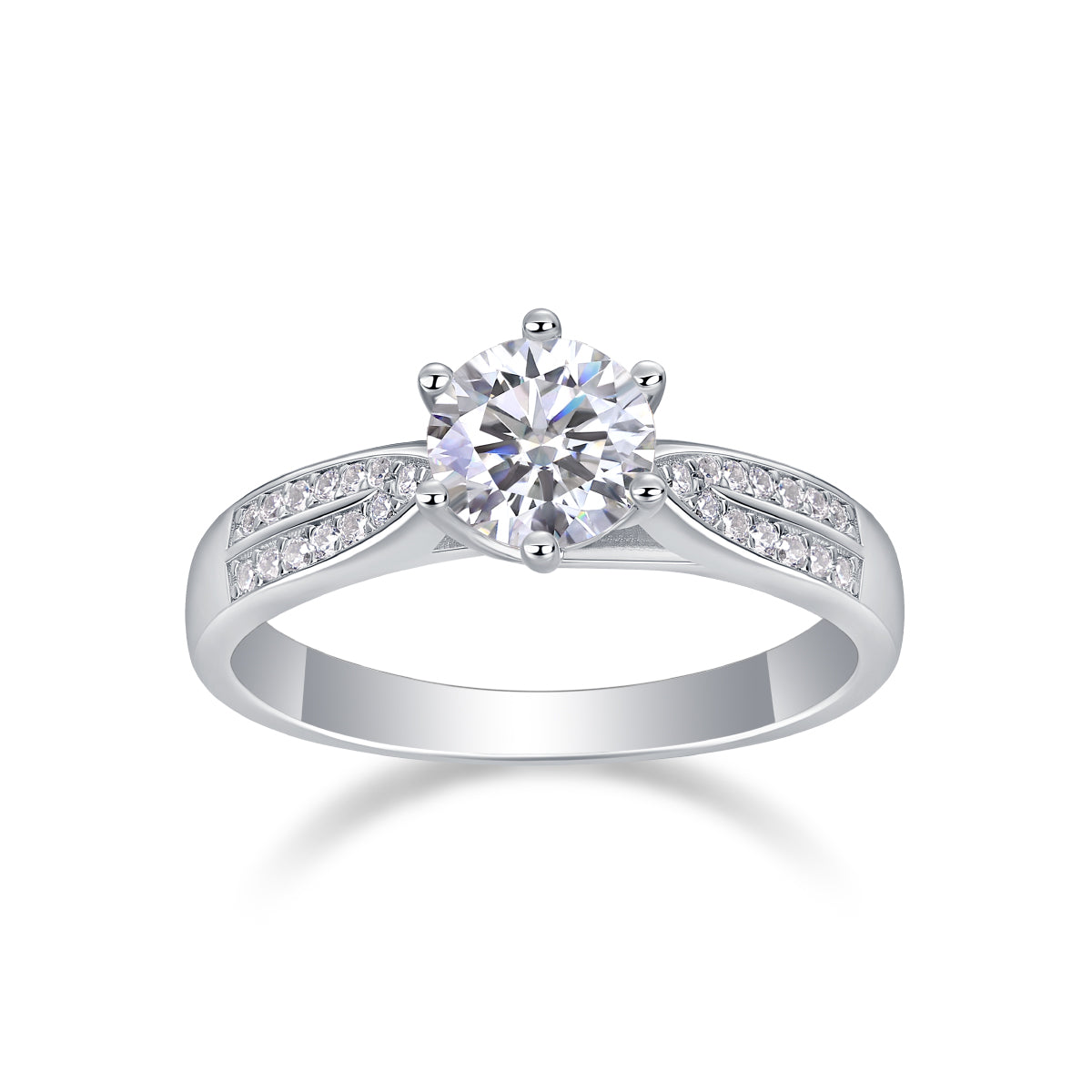 18K Gold Radiance Diamond Ring