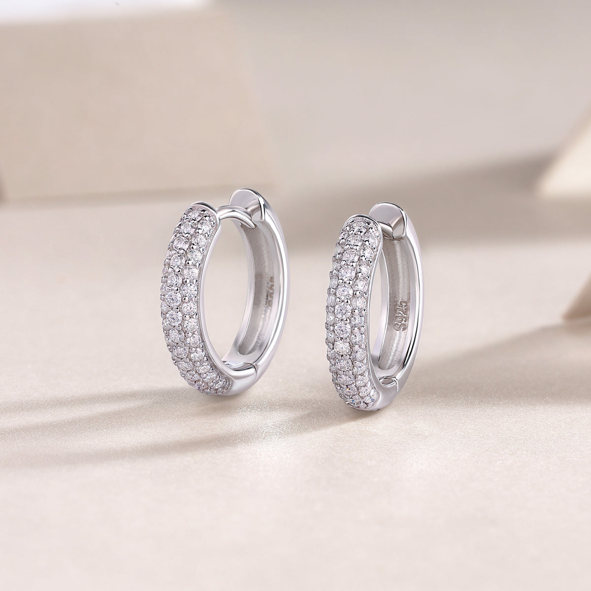 18K Gold Signature Circle Earrings