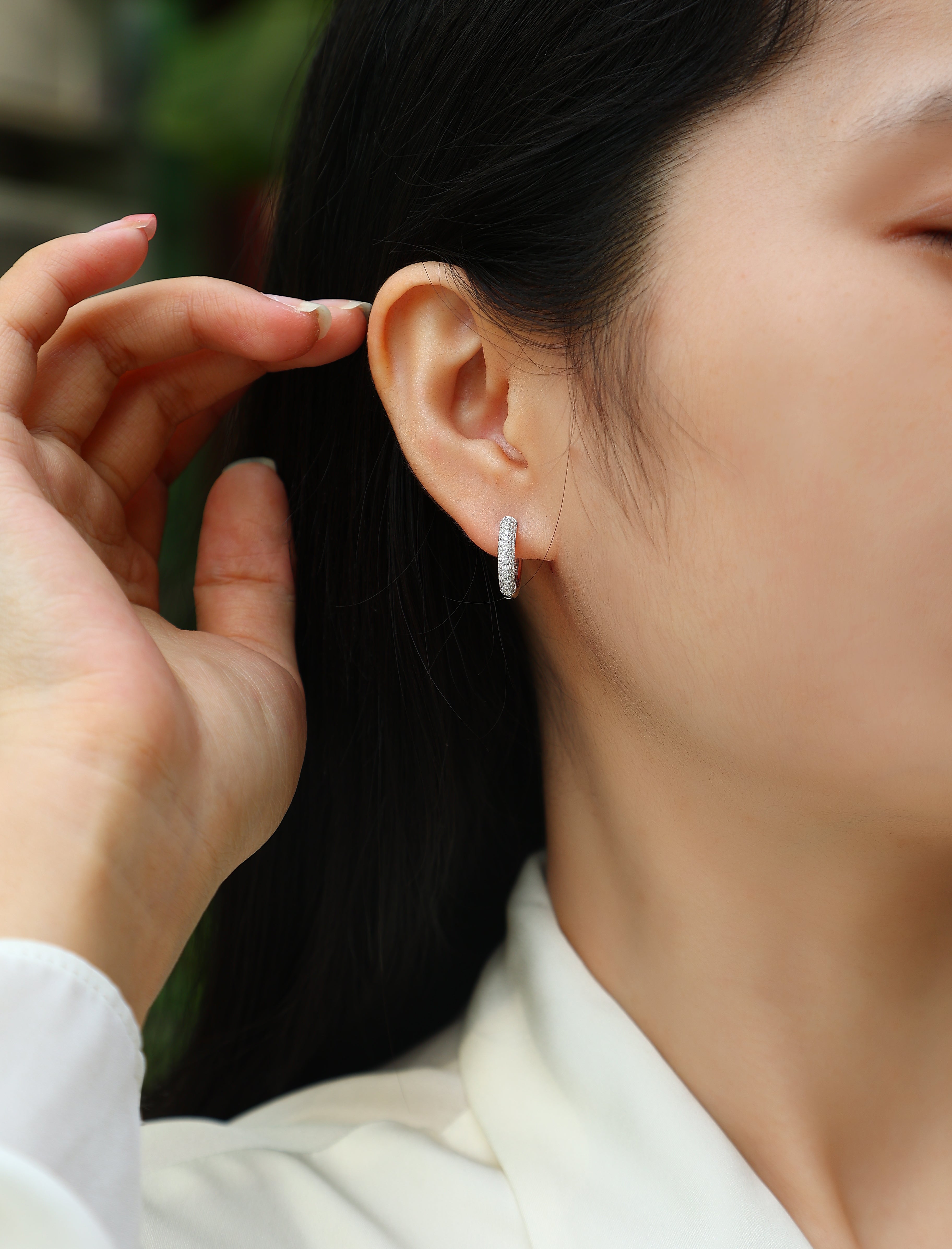 18K Gold Signature Circle Earrings