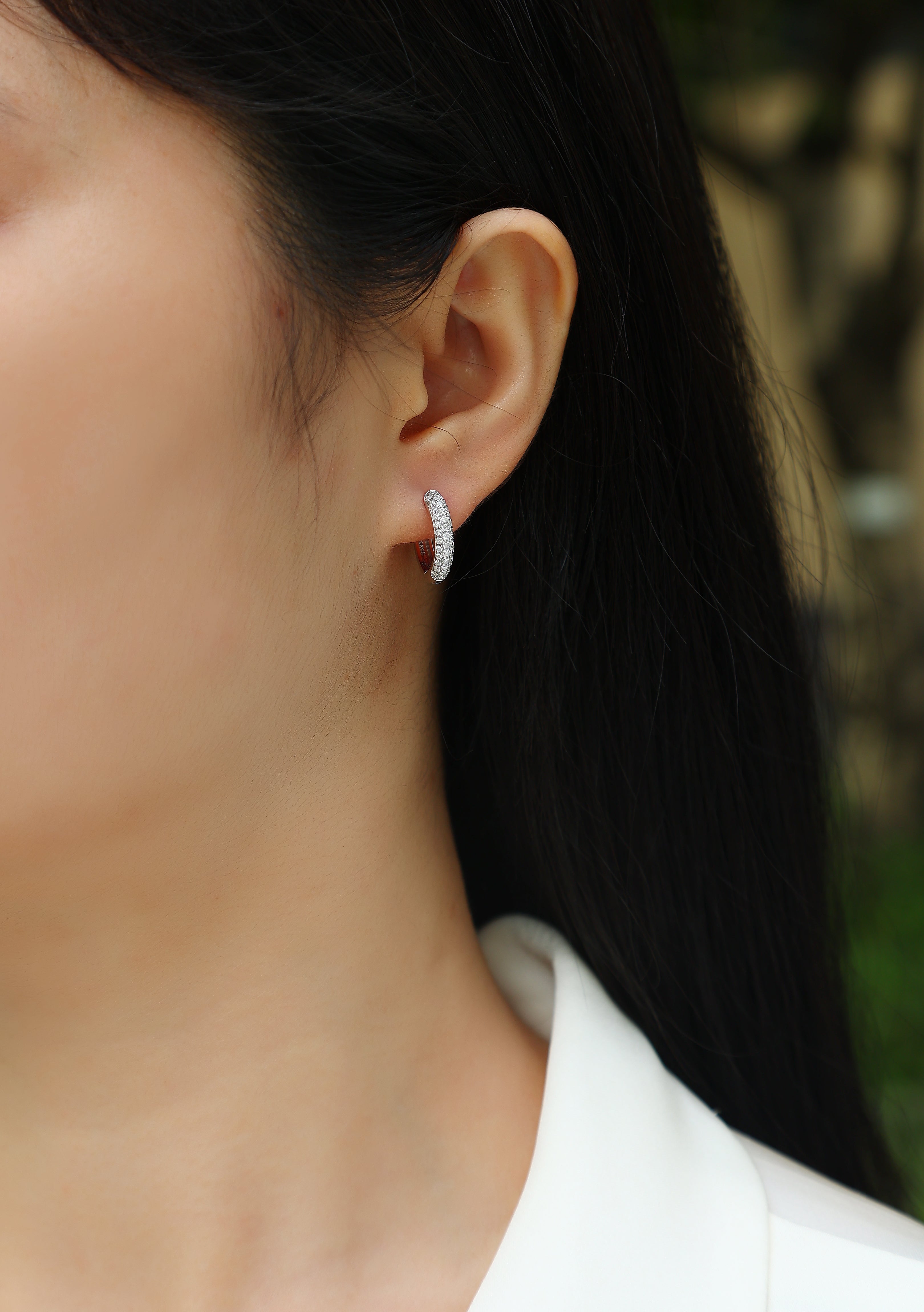 18K Gold Signature Circle Earrings