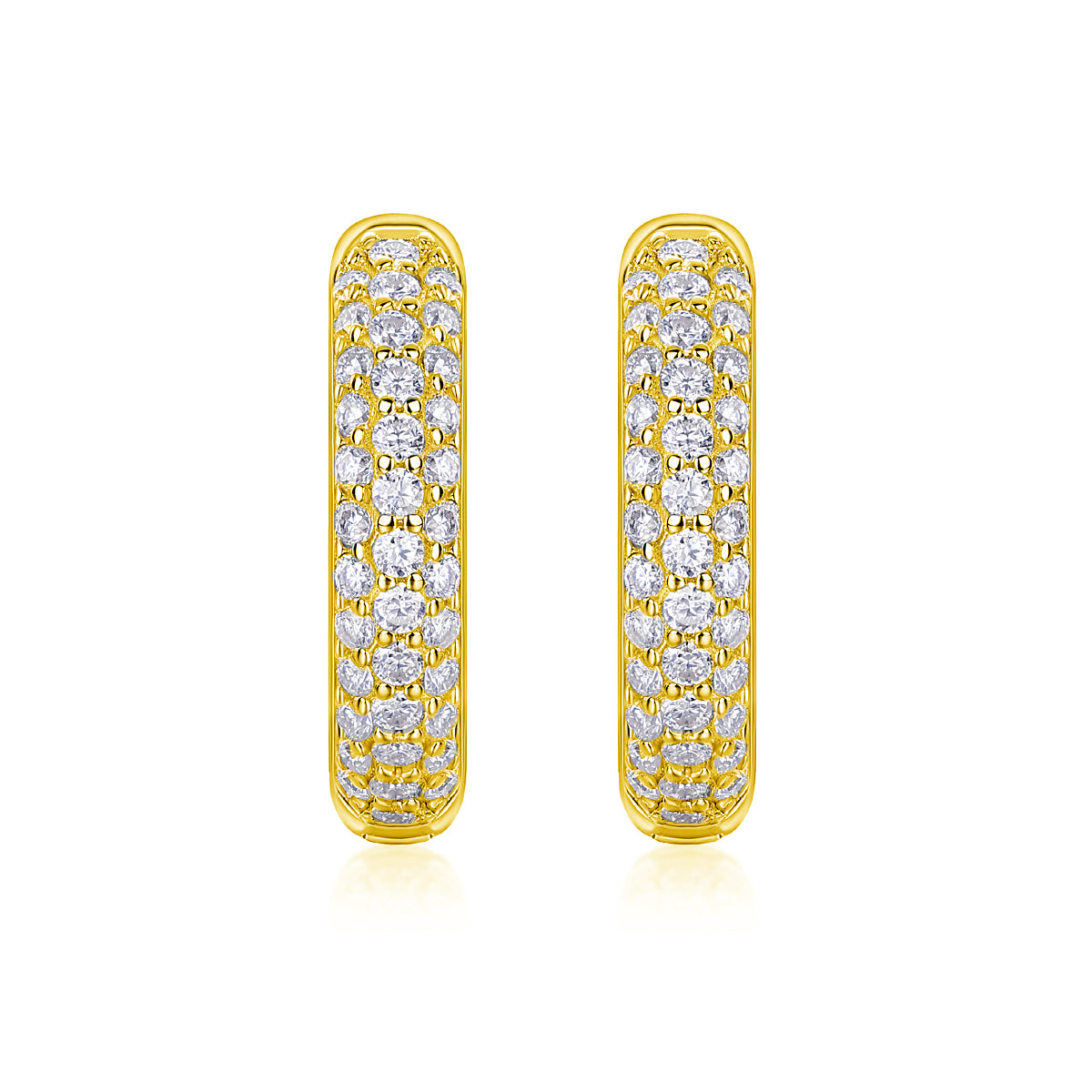 18K Gold Signature Circle Earrings